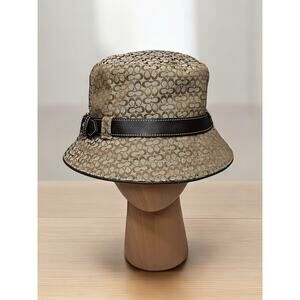 NWOT Y2K Coach FS2793 Mini Signature Bucket Hat Size M/L